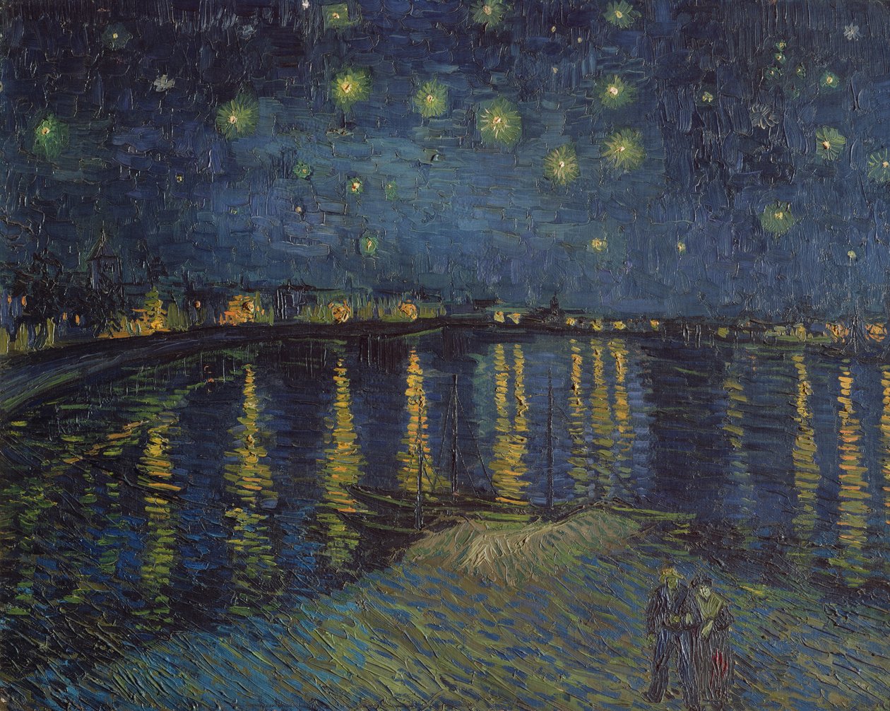 ローヌの星空、1888 | アートプリント